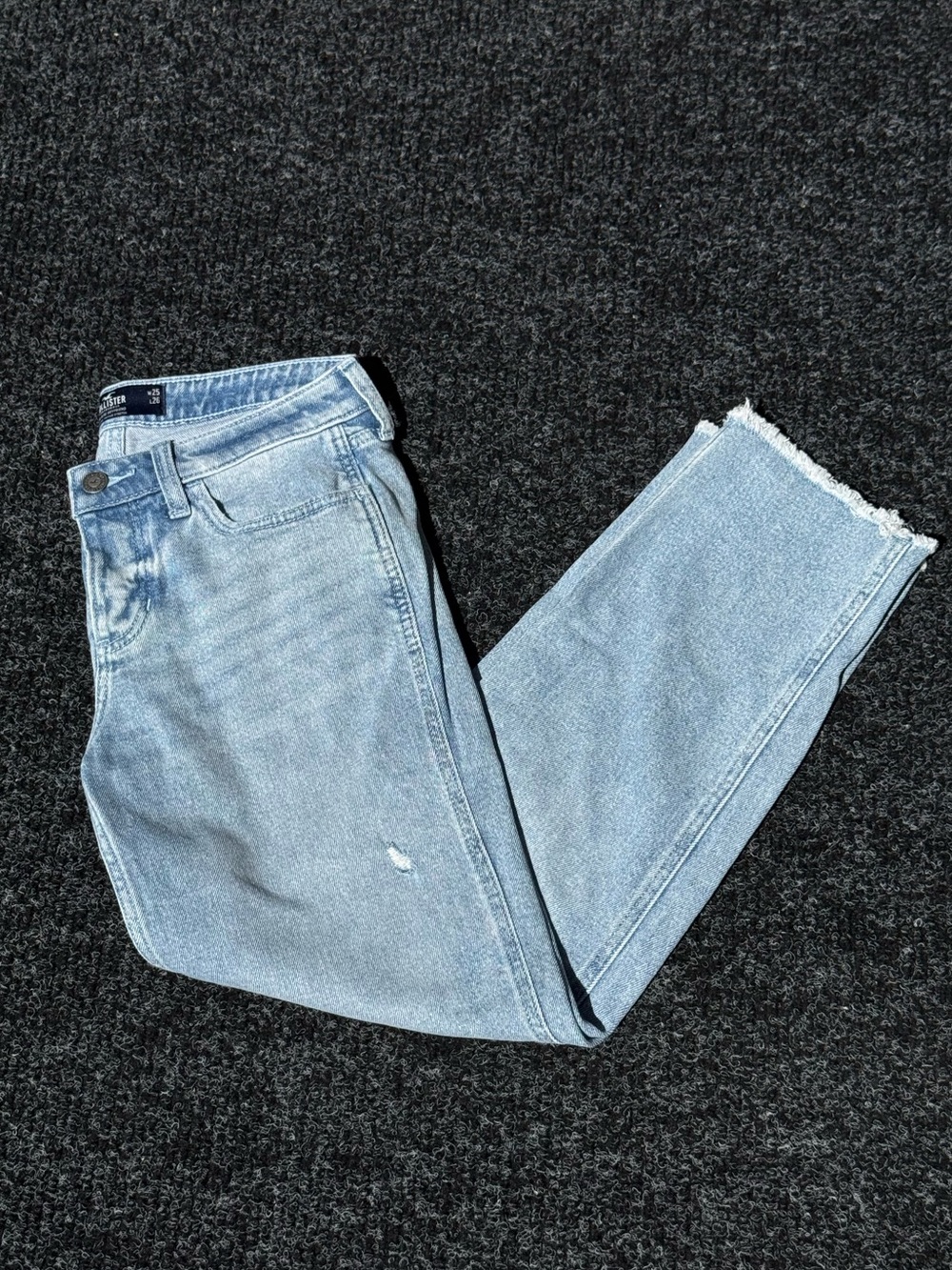 Hollister low rise boyfriend jeans